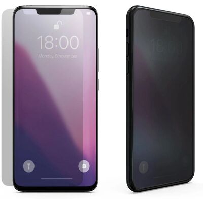TechSolz iPhone 7 Plus / 8 Plus Privatlivsskærmbeskyttelse - Sort TechSolz iPhone 7 Plus / 8 Plus Privatlivsskærmbeskyttelse - Sort