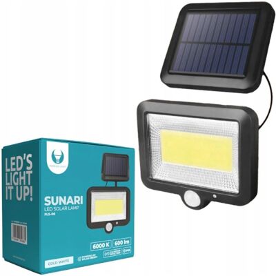 Holofote LED solar Forever Light FLS-06 - 6000K, 600lm, PIR, IP65 Holofote LED solar Forever Light FLS-06 - 6000K, 600lm, PIR, IP65
