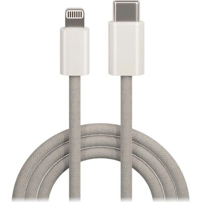 Maxlife MXUC-06 USB-C til Lightning Kabel 20W 1M - Grå Maxlife MXUC-06 USB-C til Lightning Kabel 20W 1M - Grå