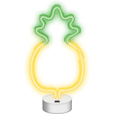 Forever Light Neon LED Ananas Jaune Vert - Lumière néon LED - Publicité Forever Light Neon LED Ananas Jaune Vert - Lumière néon LED - Publicité