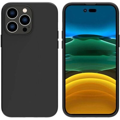 TFO iPhone 15 PRO MAX - Weiche Silikon TPU Hülle - Schwarz TFO iPhone 15 PRO MAX - Weiche Silikon TPU Hülle - Schwarz