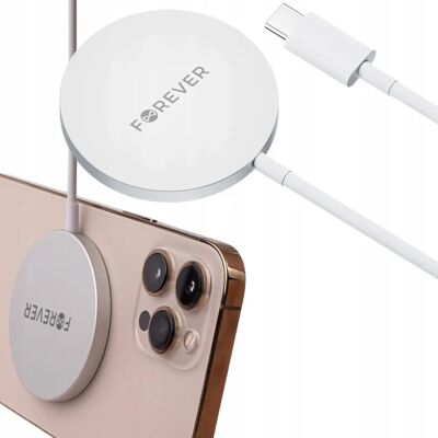 Forever MAWC-100 Langaton laturi - 15W MagSafe Nopea lataus Forever MAWC-100 Langaton laturi - 15W MagSafe Nopea lataus
