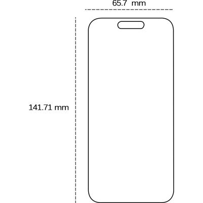 TFO iPhone 15 Karkaistu Lasinäyttösuoja - 2 Kappaleet TFO iPhone 15 Karkaistu Lasinäyttösuoja - 2 Kappaleet