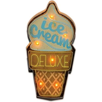 FOREVER LIGHT RETRO - ICE CREAM - 5V USB - 6 LEDs - Lampă LED FOREVER LIGHT RETRO - ICE CREAM - 5V USB - 6 LEDs - Lampă LED