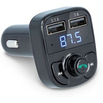 Transmisor Bluetooth para coche Forever TR-330 - FM, MicroSD, USB doble Transmisor Bluetooth para coche Forever TR-330 - FM, MicroSD, USB doble