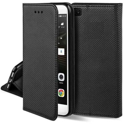 Coque pour Samsung Galaxy A05 - Fermeture magnétique - Noir - Publicité Coque pour Samsung Galaxy A05 - Fermeture magnétique - Noir - Publicité