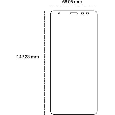 TelForceOne Verre Trempé Galaxy A8 (2018) - Protecteur d'Écran TelForceOne Verre Trempé Galaxy A8 (2018) - Protecteur d'Écran
