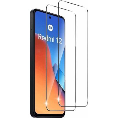 TechSolz Xiaomi Redmi 12 4G / 5G Gehärtetes Glas Schutz - 2er Pack TechSolz Xiaomi Redmi 12 4G / 5G Gehärtetes Glas Schutz - 2er Pack