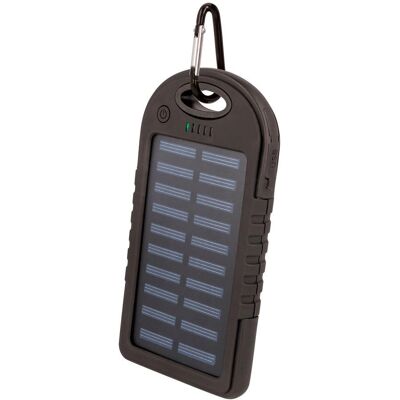 Setty 5000mAh Solar Powerbank - Kompakt, Wasserdicht, Schnellladung Setty 5000mAh Solar Powerbank - Kompakt, Wasserdicht, Schnellladung