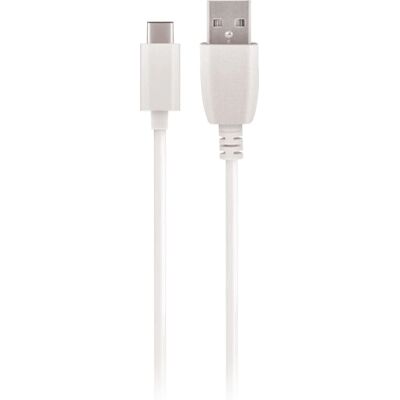 MaXlife OEM001518 Cable USB - 3m - Blanco - Tipo-C MaXlife OEM001518 Cable USB - 3m - Blanco - Tipo-C