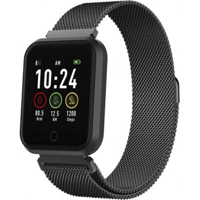 Forever ForeVigo SW-300 Smartwatch - Schwarz - Touchscreen - Herzfrequenz - IP67 Forever ForeVigo SW-300 Smartwatch - Schwarz - Touchscreen - Herzfrequenz - IP67