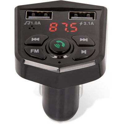 MaXlife MXFT-02 Bluetooth FM-Sender - Schwarz MaXlife MXFT-02 Bluetooth FM-Sender - Schwarz