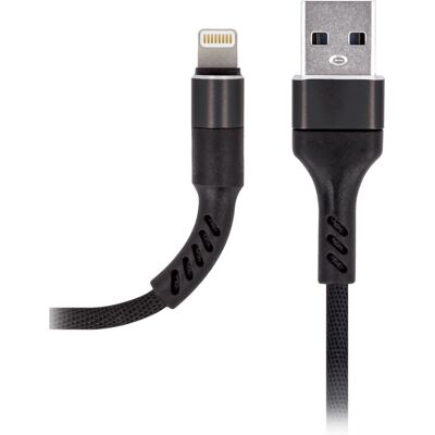 Cavo telefonico MaXlife OEM001956 - Nero - 1m USB A Lightning Cavo telefonico MaXlife OEM001956 - Nero - 1m USB A Lightning