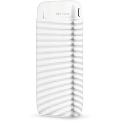 Power Bank Forever TB-100M - 10000mAh, Blanco, Doble USB Power Bank Forever TB-100M - 10000mAh, Blanco, Doble USB