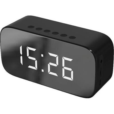 Φορητό ηχείο Bluetooth Setty GB-200 - Ρολόι ξυπνητήρι & Ραδιόφωνο Φορητό ηχείο Bluetooth Setty GB-200 - Ρολόι ξυπνητήρι & Ραδιόφωνο