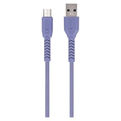 Cavo USB Maxlife MXUC-04 - 1m - Viola - Trasmissione dati di alta qualità Cavo USB Maxlife MXUC-04 - 1m - Viola - Trasmissione dati di alta qualità