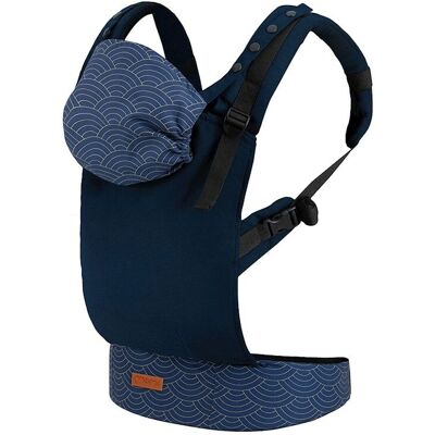 MoMi Baby Draagzak - Ergonomisch, Blauw, Verstelbaar MoMi Baby Draagzak - Ergonomisch, Blauw, Verstelbaar