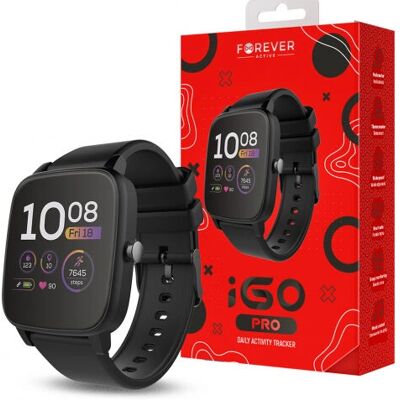 Chytré hodinky Forever IGO Pro JW-200 - Srdeční tep, spánek, voděodolné Chytré hodinky Forever IGO Pro JW-200 - Srdeční tep, spánek, voděodolné
