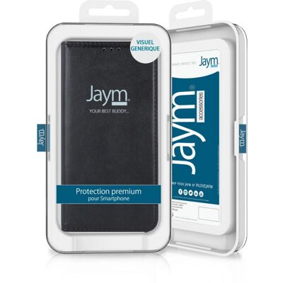 Jaym Galaxy XCover 5 Schwarzes Klapphandy Hülle Jaym Galaxy XCover 5 Schwarzes Klapphandy Hülle