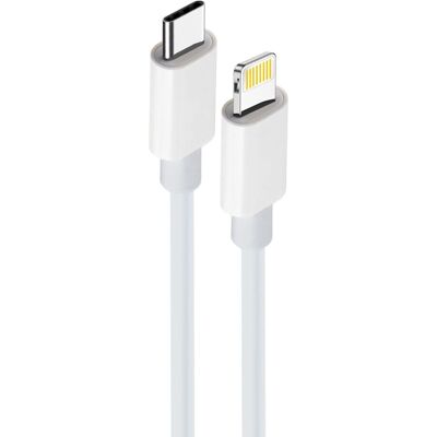 MaXlife OEM0100928 Bílý 2m USB C Lightning Kabel - Mobilní Telefon MaXlife OEM0100928 Bílý 2m USB C Lightning Kabel - Mobilní Telefon