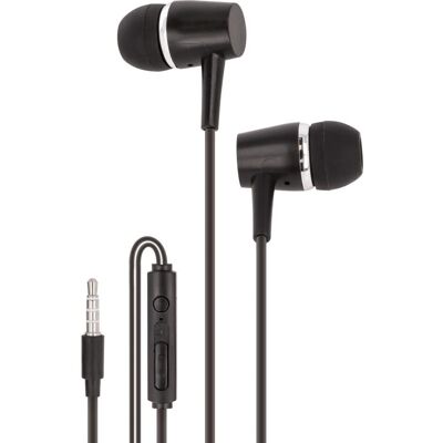 Setty Kabelgebundene Kopfhörer - Schwarz, 3,5 mm Setty Kabelgebundene Kopfhörer - Schwarz, 3,5 mm