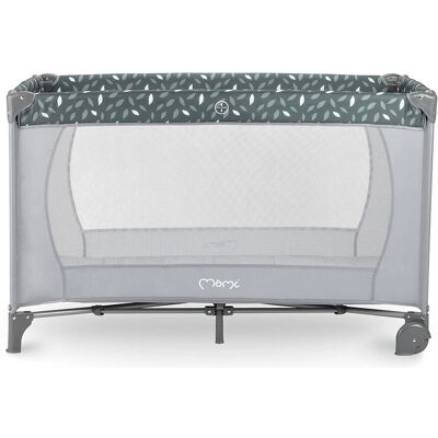 MoMi Lit de Voyage - Gris, Léger, Compact, Côtés en Filet - Publicité MoMi Lit de Voyage - Gris, Léger, Compact, Côtés en Filet - Publicité