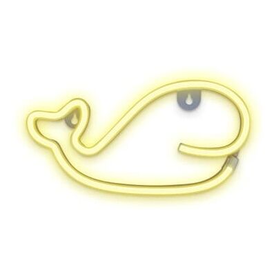 Forever Light Neon LED Luz Baleia branca quente - LED Light Forever Light Neon LED Luz Baleia branca quente - LED Light