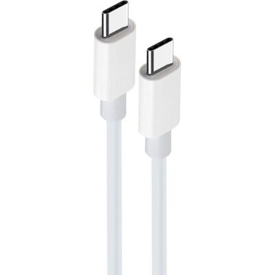 Maxlife USB-C 2m rychlonabíjecí kabel - Bílý - USB-C na USB-C Maxlife USB-C 2m rychlonabíjecí kabel - Bílý - USB-C na USB-C