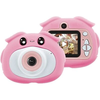 maXlife Różowa Kamerka cyfrowa dla dzieci - Tryb selfie 1080p maXlife Różowa Kamerka cyfrowa dla dzieci - Tryb selfie 1080p