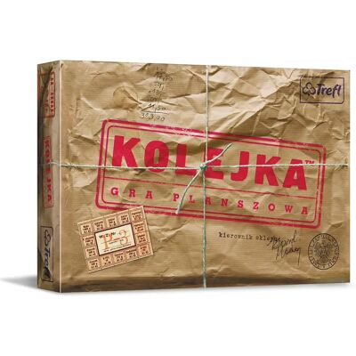 Trefl - Gra planszowa Kolejka - 12+ 2-5 graczy Trefl - Gra planszowa Kolejka - 12+ 2-5 graczy
