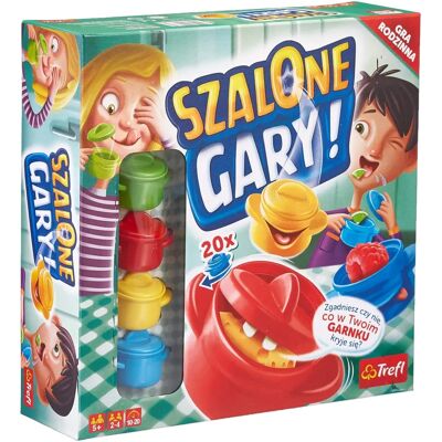 Trefl Crazy Gary Tábla játék - Családi szórakozás Trefl Crazy Gary Tábla játék - Családi szórakozás