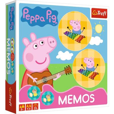 Peppa Pig Memo Spiel - Kinderspiel mit Bildern Peppa Pig Memo Spiel - Kinderspiel mit Bildern