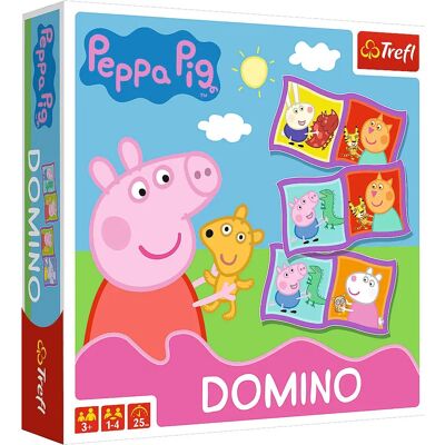 Peppa Pig 02066 Dominot - Dominopeli kaikille ikäryhmille Peppa Pig 02066 Dominot - Dominopeli kaikille ikäryhmille