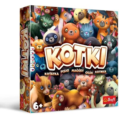 Trefl Gioco Gattini - Gioco da tavolo per bambini 6+ Trefl Gioco Gattini - Gioco da tavolo per bambini 6+