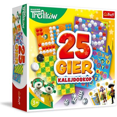 Trefl társasjáték 25 játékok Treflik család - Társasjáték Trefl társasjáték 25 játékok Treflik család - Társasjáték