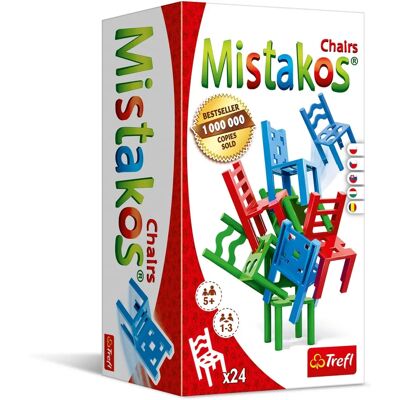 Trefl Familienspiel Mistakos - Stühle - Mehrfarbig Trefl Familienspiel Mistakos - Stühle - Mehrfarbig