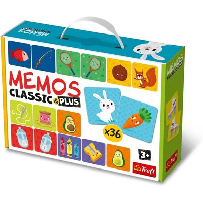 Trefl Classico & Plus Gioco di Memoria Logico - Gioco di Memoria Trefl Classico & Plus Gioco di Memoria Logico - Gioco di Memoria