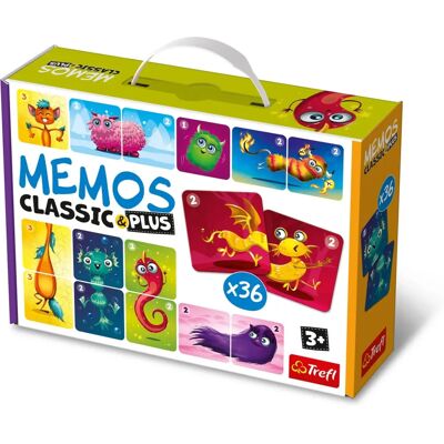 Trefl Modell 02273 - Aranyos szörnyek memóriajáték Trefl Modell 02273 - Aranyos szörnyek memóriajáték