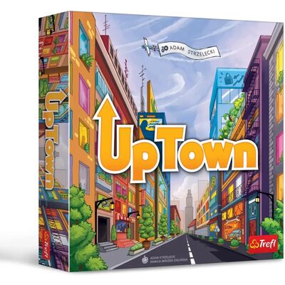 Trefl Uptown Board Game - Strategy City Building for Ages 10+ Trefl Uptown Board Game - Strategy City Building for Ages 10+