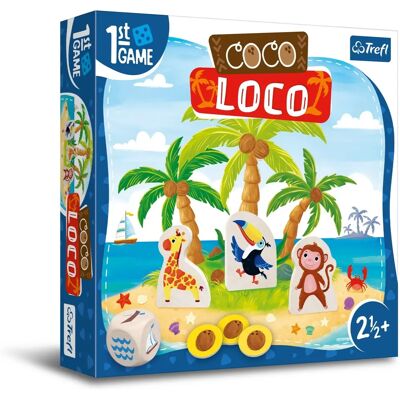 Trefl Coco Loco Inselspiel für Kinder ab 2,5 Jahre Trefl Coco Loco Inselspiel für Kinder ab 2,5 Jahre