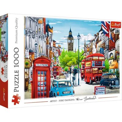 Trefl 10557 Puzzle - Londoni utca - 1000 Darab - Puzzle Trefl 10557 Puzzle - Londoni utca - 1000 Darab - Puzzle