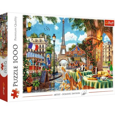 Trefl Pariser Morgen 1000-teiliger Puzzle - Puzzle Trefl Pariser Morgen 1000-teiliger Puzzle - Puzzle