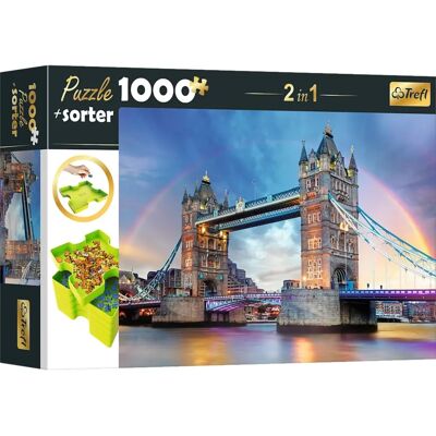 trefl 2in1 Tower Bridge - Puzzle 1000 dílů trefl 2in1 Tower Bridge - Puzzle 1000 dílů