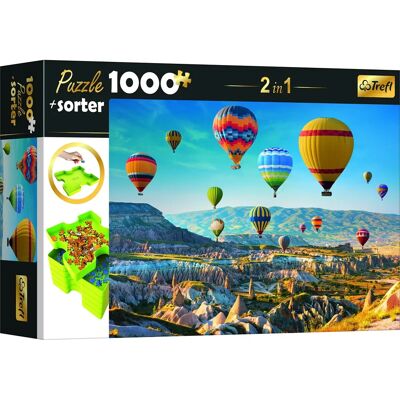 Trefl Model 1000 Kusů - Puzzle s Třídicím Boxem pro Děti Trefl Model 1000 Kusů - Puzzle s Třídicím Boxem pro Děti