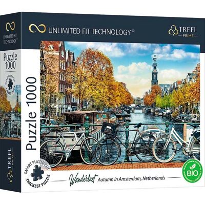 Trefl Prime 1000 pièces Puzzle - Automne à Amsterdam - Puzzle Trefl Prime 1000 pièces Puzzle - Automne à Amsterdam - Puzzle
