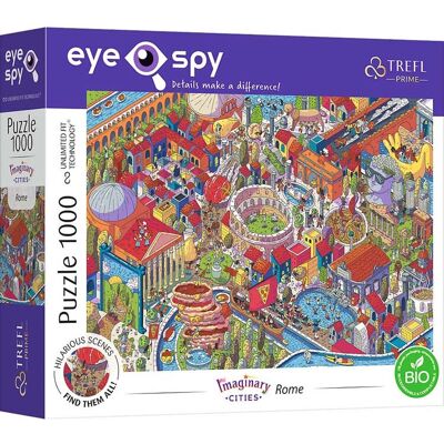 Trefl 10709 Puzzle - Villes Imaginaires - 1000 pièces - Publicité Trefl 10709 Puzzle - Villes Imaginaires - 1000 pièces - Publicité