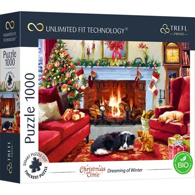Trefl 1000-Piece Jigsaw Puzzle - Christmas Scene Trefl 1000-Piece Jigsaw Puzzle - Christmas Scene