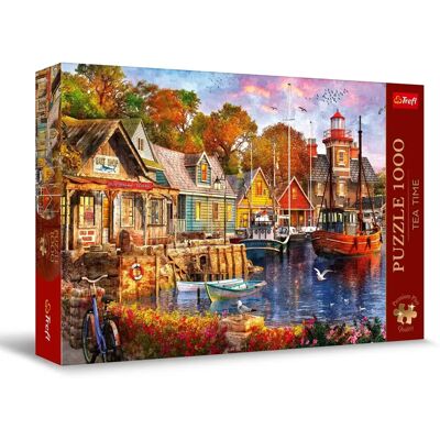 Trefl Puzzle 1000 Stück Seeseite Hafen Premium Plus Trefl Puzzle 1000 Stück Seeseite Hafen Premium Plus