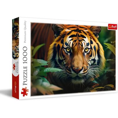 Puzzle Tigre Sauvage Trefl - 1000 Pièces Puzzle Tigre Sauvage Trefl - 1000 Pièces