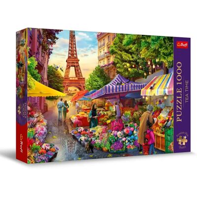 Puzzle Mercado de Flores de París - Puzzle Puzzle Mercado de Flores de París - Puzzle
